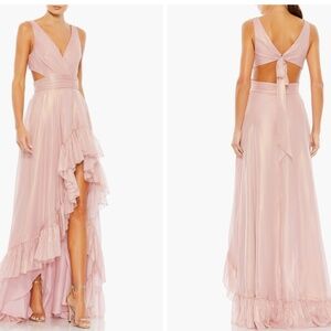 Leena for Mac Duggal, color: rose gold, size 8